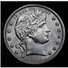 Image 2 : ***Auction Highlight*** 1916-p Barber Quarter 25c Graded Choice+ Unc By USCG (fc)
