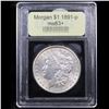 Image 2 : ***Auction Highlight*** 1891-p Morgan Dollar $1 Graded Select+ Unc By USCG (fc)