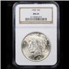 Image 2 : NGC 1925-p Peace Dollar $1 Graded ms65 By NGC