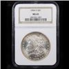 Image 2 : NGC 1904-o Morgan Dollar $1 Graded ms65 By NGC