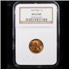 Image 2 : NGC 1909 vdb Lincoln Cent 1c Graded ms65 rd By NGC