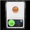 Image 3 : NGC 1909 vdb Lincoln Cent 1c Graded ms65 rd By NGC