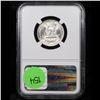 Image 3 : NGC 1948-s Washington Quarter 25c Graded ms66 By NGC
