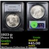 Image 1 : PCGS 1923-p Peace Dollar $1 Graded ms62 By PCGS