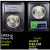 Image 1 : PCGS 1923-p Peace Dollar $1 Graded ms62 By PCGS