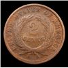 Image 3 : 1864 Two Cent Piece 2c Grades vf+