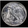 Image 3 : 1942-p Walking Liberty Half Dollar 50c Grades Select+ Unc