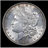 Image 2 : 1880-p Rainbow Toned Morgan Dollar $1 Grades Select+ Unc