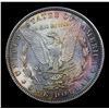 Image 3 : 1880-p Rainbow Toned Morgan Dollar $1 Grades Select+ Unc