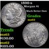 Image 1 : 1890-s Morgan Dollar $1 Grades Select Unc