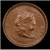 Image 2 : 1863 Turban Liberty Civil War Token 1c Grades Select Unc BN