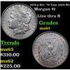 Image 1 : 1878-p Rev '79 Vam 210A R5 Morgan Dollar $1 Grades Select Unc