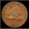 Image 2 : 1857 Flying Eagle Cent 1c Grades xf
