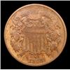 Image 2 : 1868 Two Cent Piece 2c Grades vf++