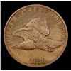 Image 2 : 1858 LL Flying Eagle Cent 1c Grades vf++