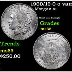 1900/19-0-o vam 13A R6 Morgan Dollar $1 Grades GEM Unc