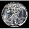 Image 2 : 1942-p Walking Liberty Half Dollar 50c Grades Choice+ Unc
