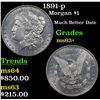 Image 1 : 1891-p Morgan Dollar $1 Grades Select+ Unc