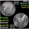 Image 1 : 1881-s Morgan Dollar $1 Grades Select Unc+ PL