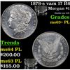 Image 1 : 1878-s vam 17 R6 Morgan Dollar $1 Grades Select Unc+ PL