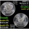 Image 1 : 1897-s Morgan Dollar $1 Grades Select Unc+ PL