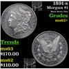 Image 1 : 1891-s Morgan Dollar $1 Grades Select Unc
