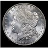 Image 2 : 1887-p Vam 11 Morgan Dollar $1 Grades GEM Unc