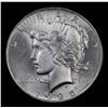 Image 2 : 1925-p Peace Dollar $1 Grades Choice+ Unc