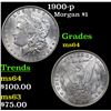 Image 1 : 1900-p Morgan Dollar $1 Grades Choice Unc