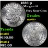 Image 1 : 1886-p Morgan Dollar $1 Grades Choice+ Unc