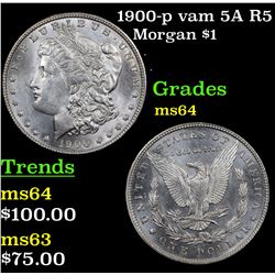 1900-p vam 5A R5 Morgan Dollar $1 Grades Choice Unc