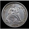Image 2 : 1876-cc Seated Liberty Dime 10c Grades Choice AU
