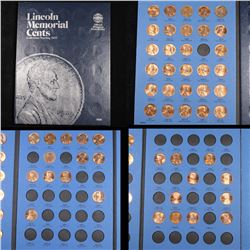 Partial Lincoln Cent Book 1959-1996 53 Coins Grades
