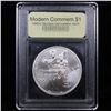 Image 2 : 1995-d Olympics Gymnastics Modern Commem Dollar $1 Graded ms70, Perfection By USCG