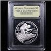 Image 2 : 1995-p Civil War Modern Commem Dollar $1 Graded ms70, Perfection By USCG