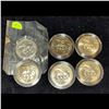 Image 3 : Group of 6 1993-p WWII Modern Commem 50c Modern Commem Half Dollar 50c Grades