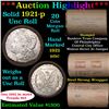 Image 1 : ***Auction Highlight*** 1921-p Uncirculated Morgan Dollar Shotgun Roll (fc)
