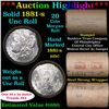 Image 1 : ***Auction Highlight*** 1881-s Uncirculated Morgan Dollar Shotgun Roll (fc)