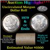 Image 1 : ***Auction Highlight*** 1879 & CC Uncirculated Morgan Dollar Shotgun Roll (fc)