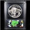 Image 3 : Proof ***Auction Highlight*** 2001-P Buffalo Modern Commem Dollar $1 Graded GEM++ Proof Deep Cameo B