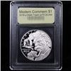 Image 2 : Proof 2016-P Mark Twain Modern Commem Dollar $1 Graded GEM++ Proof Deep Cameo By USCG
