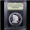 Image 2 : Proof ***Auction Highlight*** 2000-P Leif Ericson Modern Commem Dollar $1 Graded GEM++ Proof Deep Ca