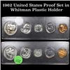 Image 1 : 1962 United States Proof Set in Whitman Plastic Holder