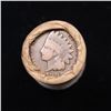 Image 3 : Mixed small cents 1c orig shotgun roll, 1919-d Wheat Cent, 1898 Indian Cent other end, McDonalds Wra