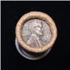 Image 3 : Mixed small cents 1c orig shotgun roll, 1919-s Wheat Cent, 1889 Indian Cent other end,McDnalds Wrapp