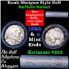 Image 1 : Buffalo Nickel Shotgun Roll in Old Bank Style 'Bell Telephone'  Wrapper 1924 & s Mint Ends