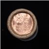 Image 3 : ***Auction Highlight*** Uncirculated 1c orig shotgun roll, 1949-p  In Old Brinks wrapper  (fc)