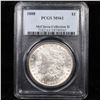 Image 2 : 5 Unc Morgan $1 Graded By PCGS Mixed Dates From The McClaren Collection