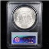 Image 3 : 5 Unc Morgan $1 Graded By PCGS Mixed Dates From The McClaren Collection