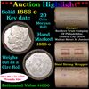 Image 1 : ***Auction Highlight*** Full solid Key date 1886-o Morgan silver dollar roll, 20 coins (fc)